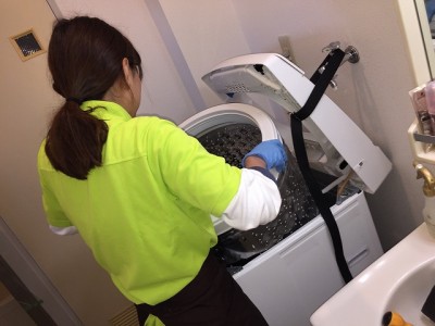 ユニスト　洗濯機　クリーニング